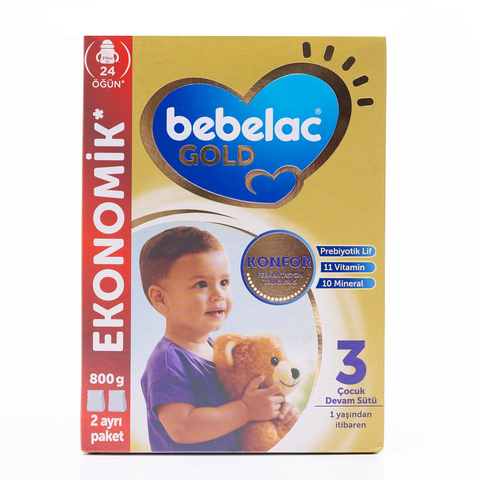 Bebelac Gold 2 Devam Sütü 800 gr 6-12 Ay 2